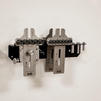 JessEm 08359 Weekend Hobbyist Stainless Dowelling Jig Package with All Sizes,…